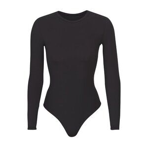 SKIMS LONG SLEEVE CREW NECK BODYSUIT
